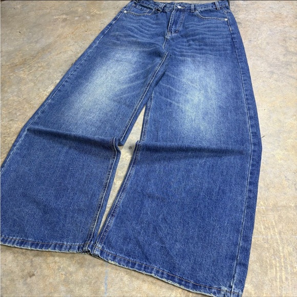 Bareline Jeans Men’s Baggy Vintage Wash - Picture 2 of 13